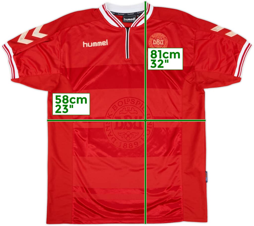 2000-02 Denmark Home Shirt - 6/10 - (XL)