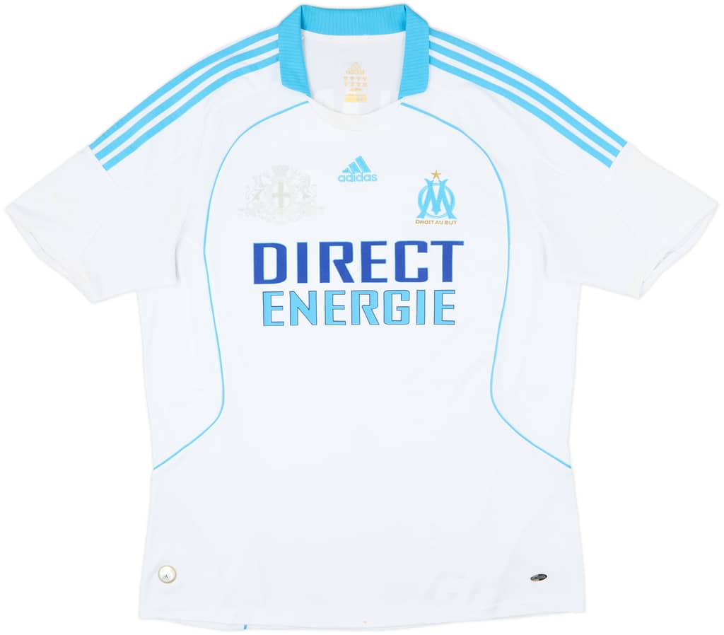 2008-09 Olympique Marseille Home Shirt Ben Arfa #20 - 6/10 - (XL)