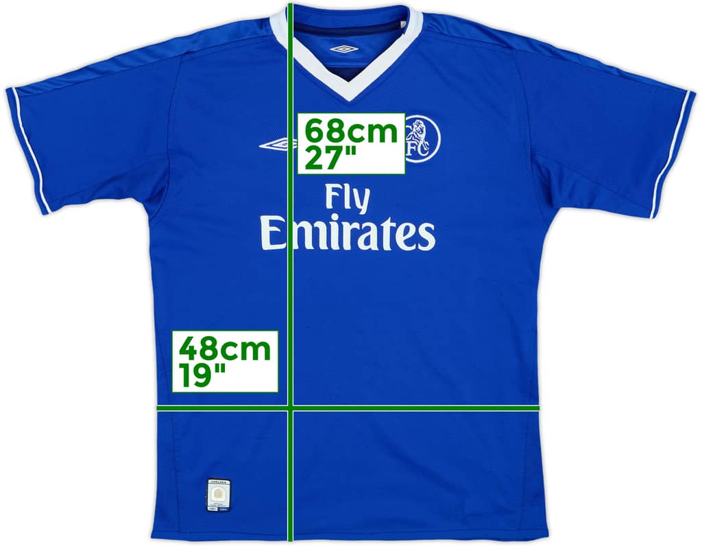 2003-05 Chelsea Home Shirt - 5/10 - (XL.Boys)