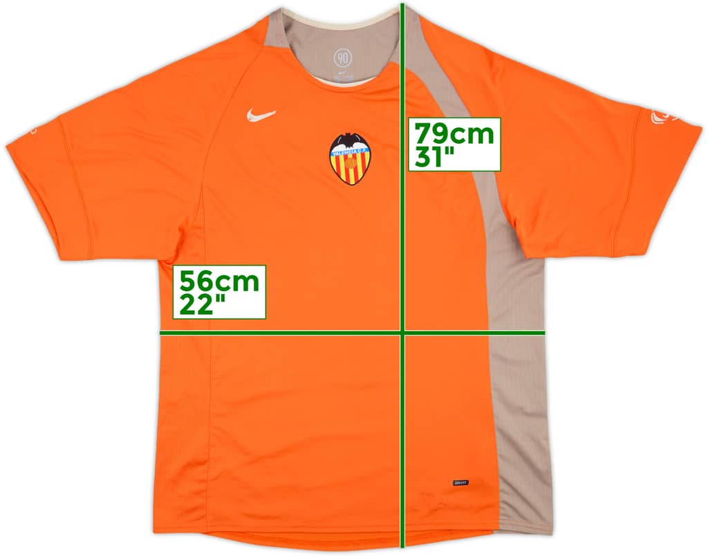 2004-05 Valencia Nike Training Shirt - 5/10 - (L)