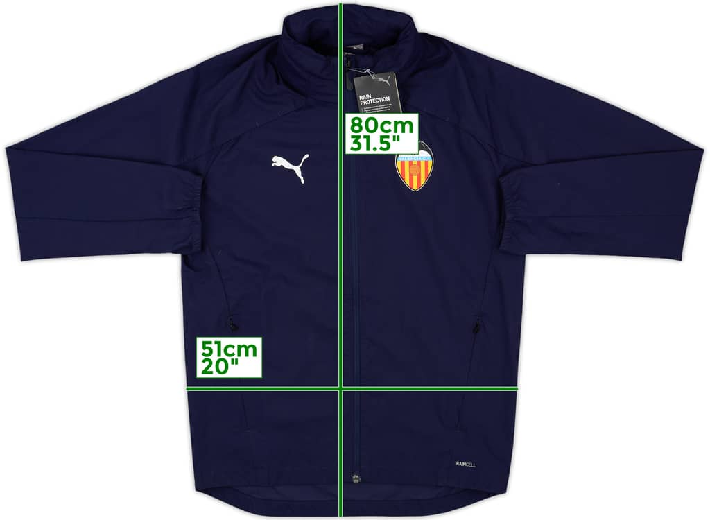 2019-20 Valencia Puma Hooded Rain Jacket (S)