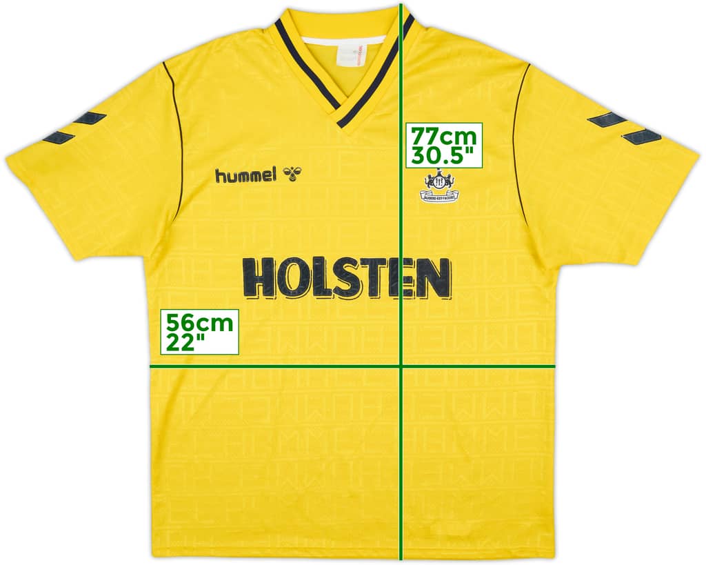 1988-91 Tottenham Away Shirt - 8/10 - (XXL)