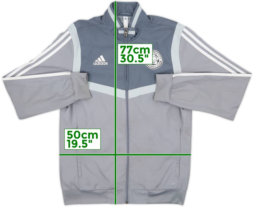 2019-20 Leicester adidas Track Jacket - 5/10 - (S)
