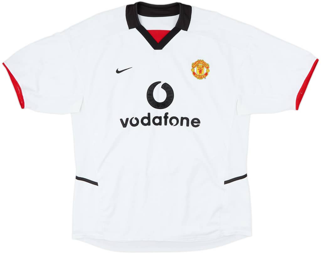 2002-03 Manchester United Away Shirt Beckham #7 - 5/10 - (XXL)