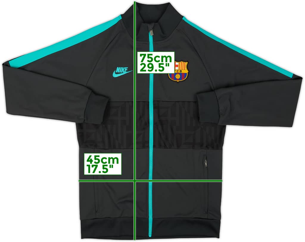 2019-20 Barcelona Nike Track Jacket - 10/10 - (S)
