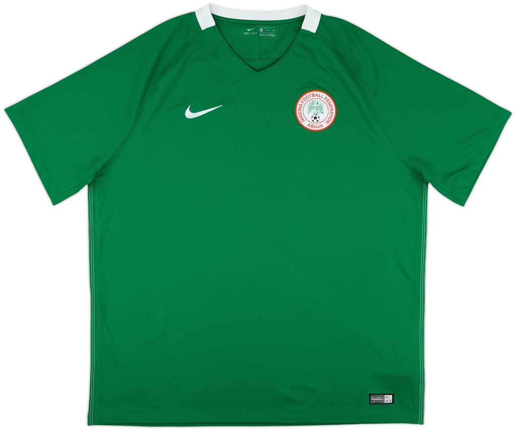 2016-17 Nigeria Home Shirt - 9/10 - (XXL)
