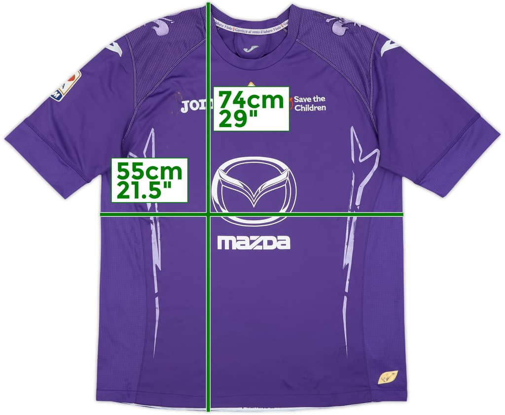 2012-13 Fiorentina Home Shirt - 5/10 - (L)