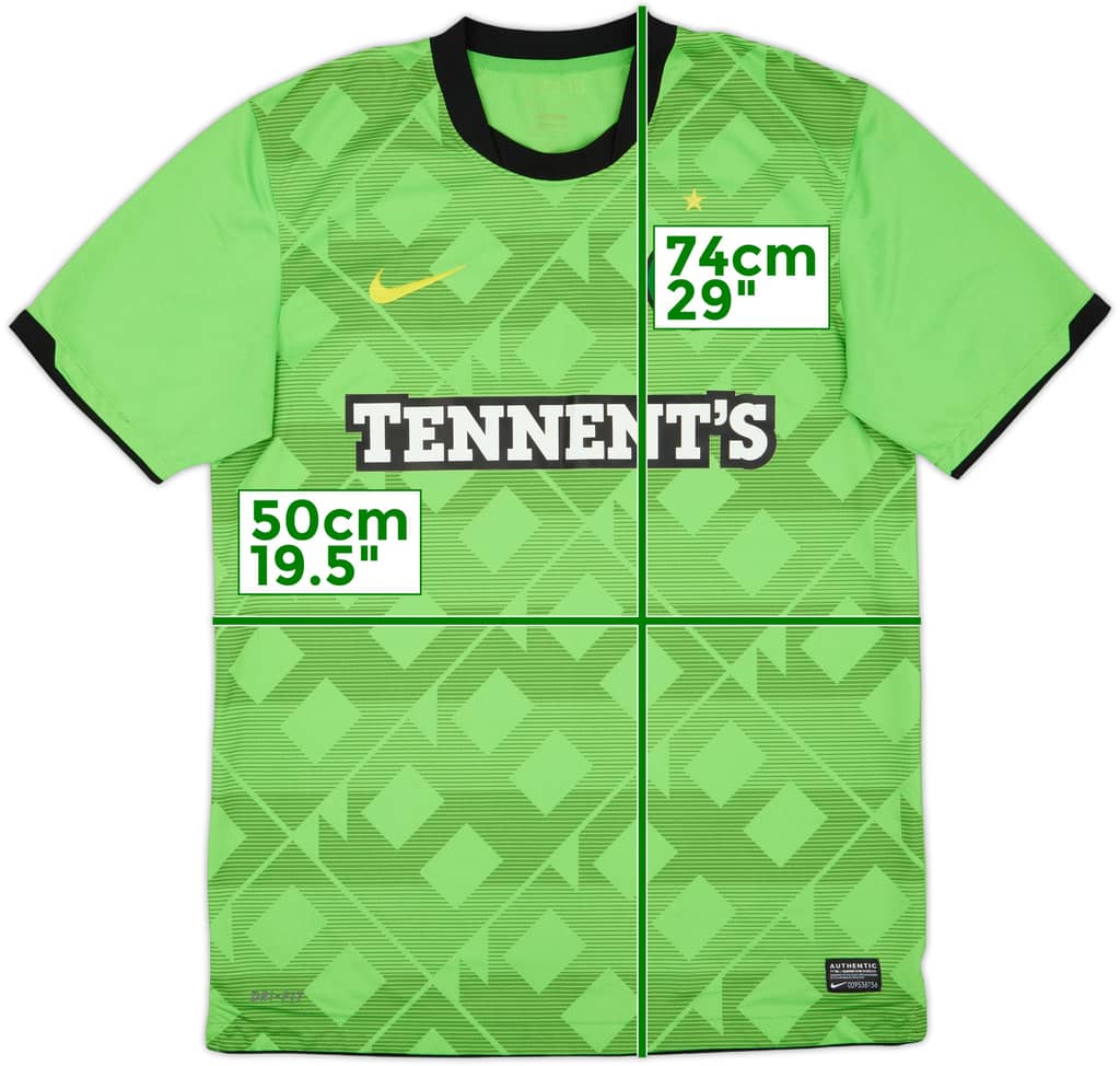 2010-11 Celtic Away Shirt - 8/10 - (M)