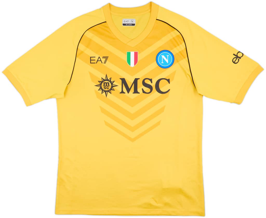 2023-24 Napoli GK Shirt - 9/10 - (3XL)
