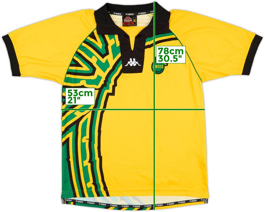 1998-00 Jamaica Home Shirt - 9/10 - (M)