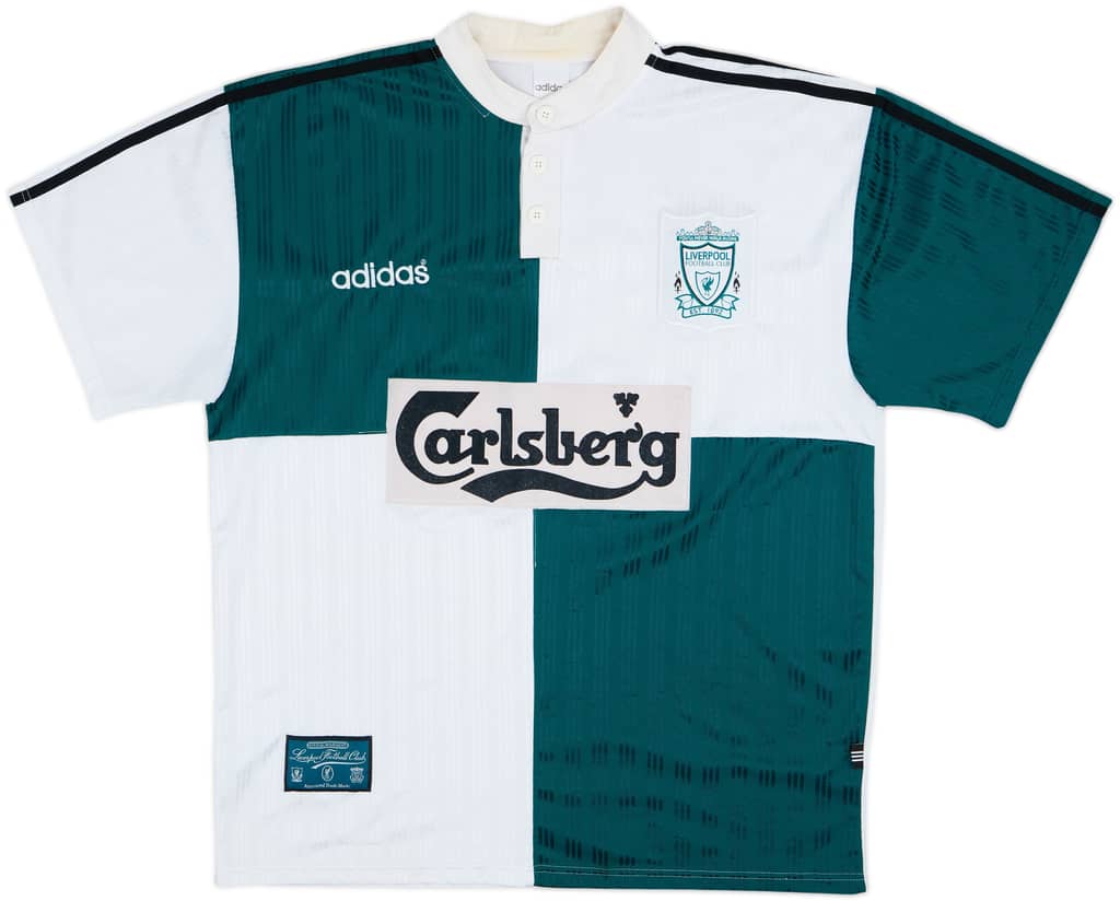 1995-96 Liverpool Away Shirt - 7/10 - (XL)