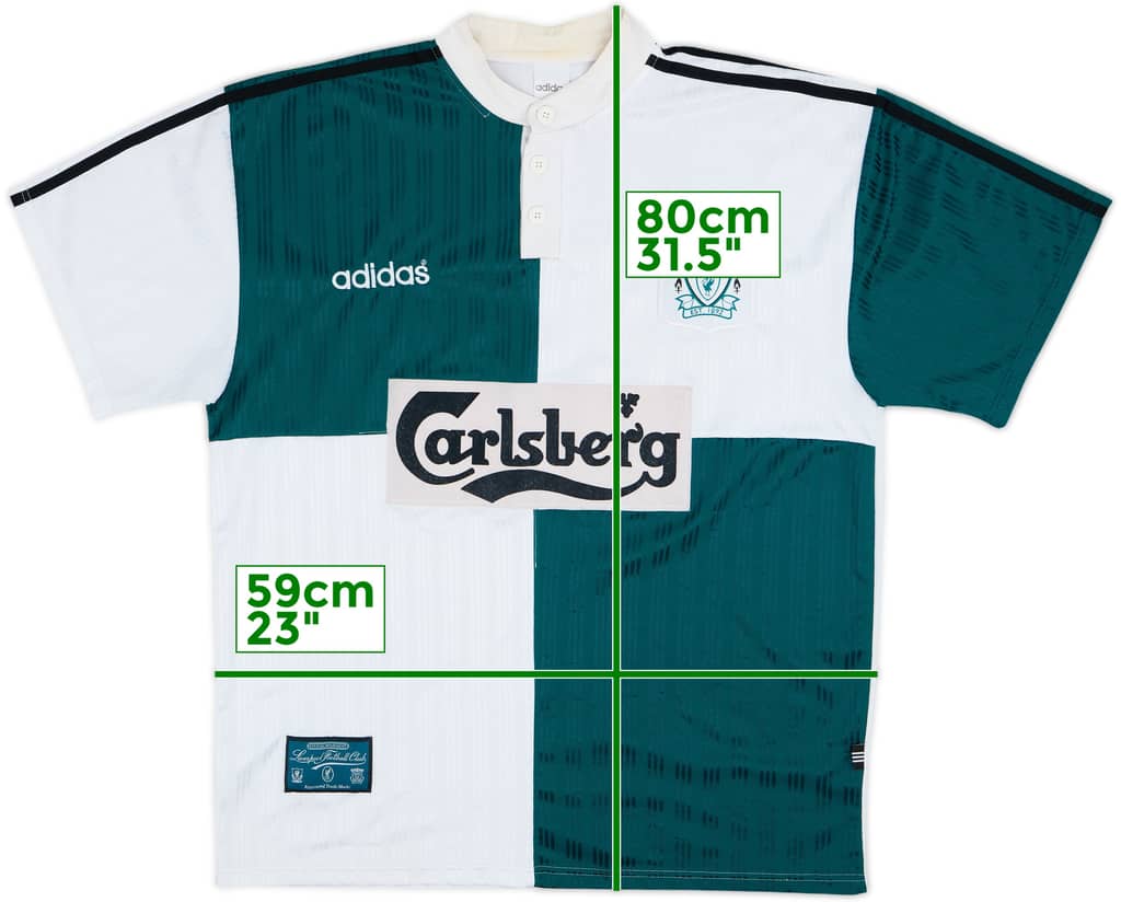 1995-96 Liverpool Away Shirt - 7/10 - (XL)