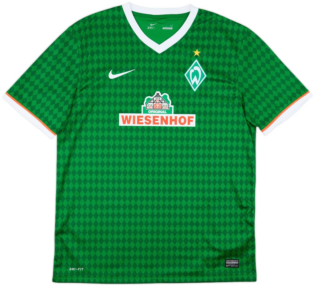 2013-14 Werder Bremen Home Shirt - 8/10 - (L)