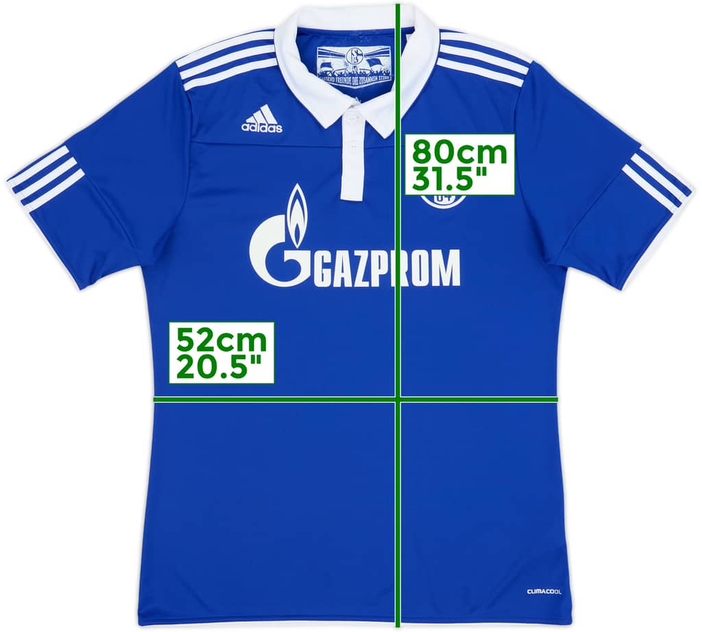 2010-12 Schalke Camiseta Local - 9/10 - (L)