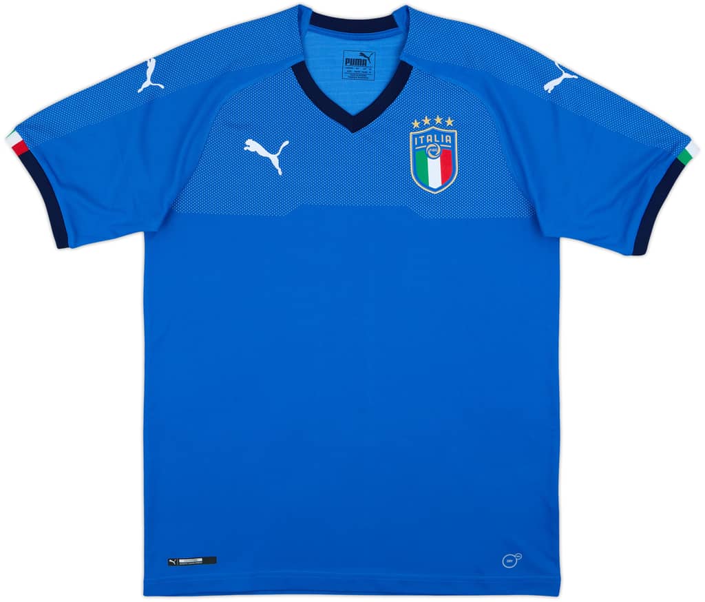 2018-19 Italy Home Shirt - 10/10 - (M)