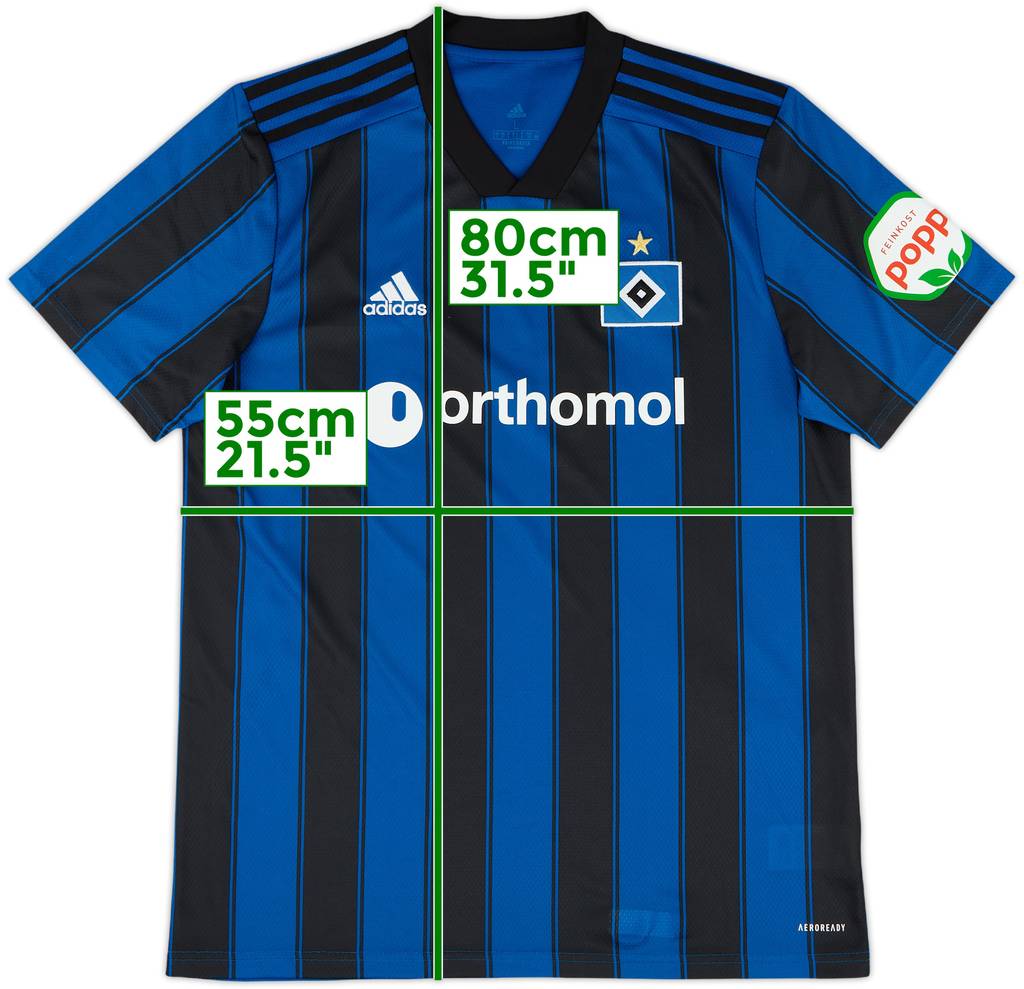 2021-22 Hamburg Away Shirt - 9/10 - (L)