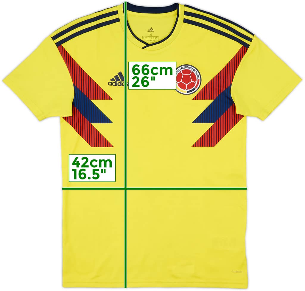 2018-19 Colombia Home Shirt - 7/10 - (S)