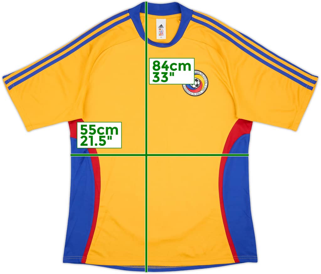 2008-09 Romania Basic Home Shirt - 8/10 - (XL)