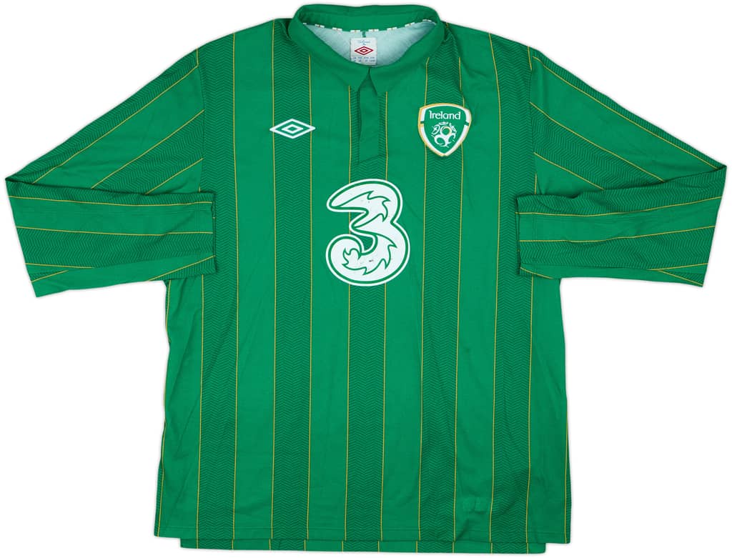 2011-12 Ireland Home L/S Shirt - 5/10 - (XL)