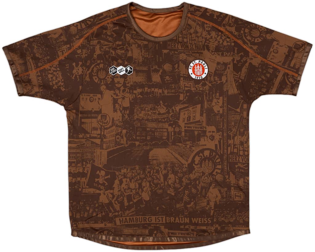 2010-11 St Pauli Reversible Centenary Home Shirt - 5/10 - (L)