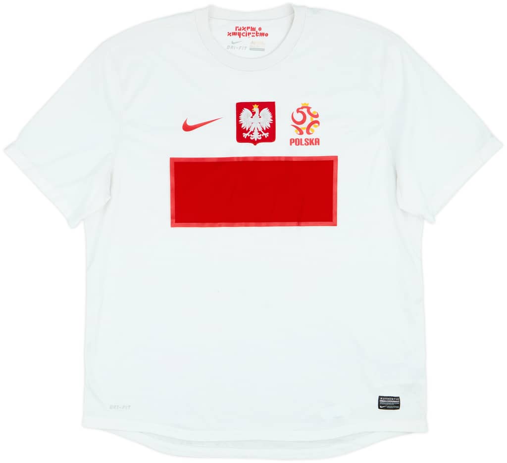 2012-13 Poland Home Shirt - 8/10 - (XXL)