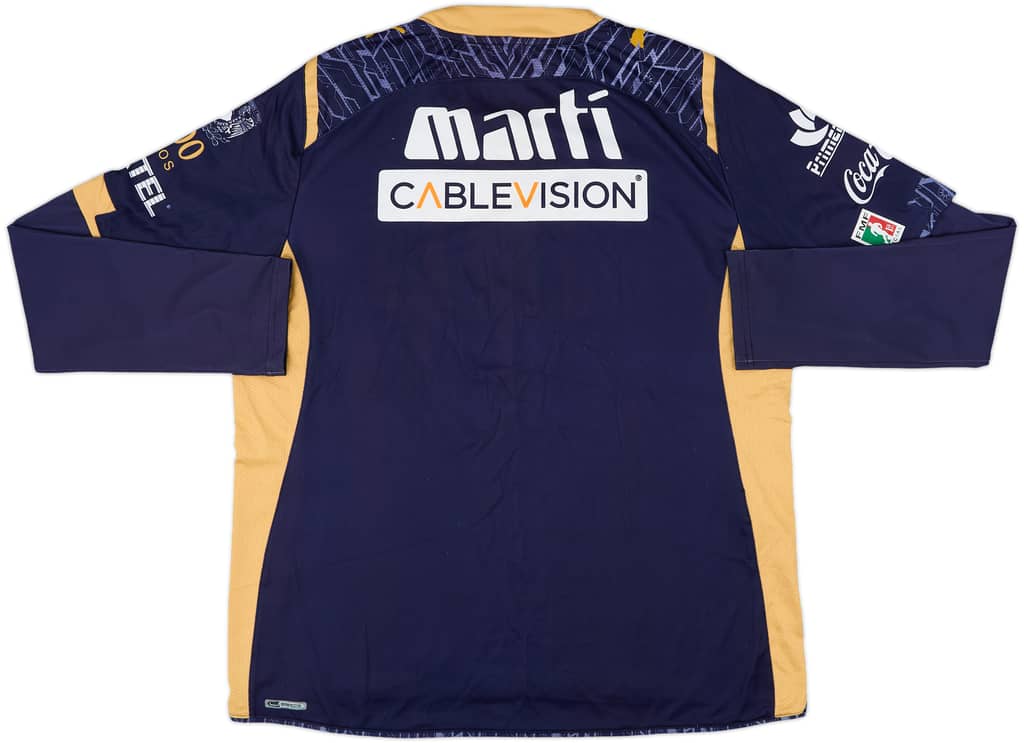 2009-10 UNAM Pumas Away L/S Shirt - 8/10 - (XL)
