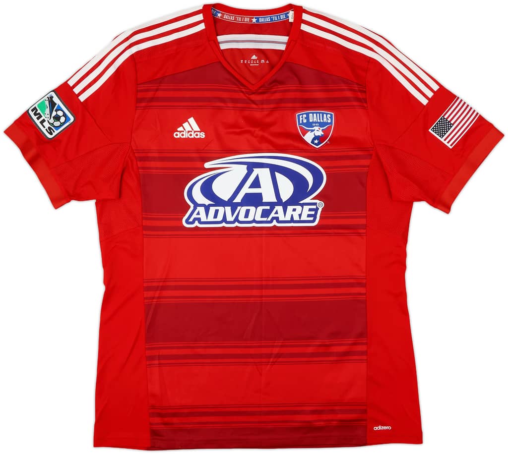 2014-15 FC Dallas Player Issue Home Shirt - 10/10 - (XL)