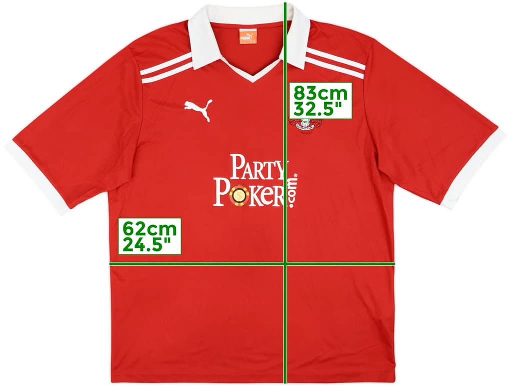 2011-12 Leyton Orient Home Shirt - 7/10 - (XXL)