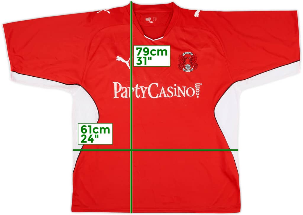 2009-10 Leyton Orient Home Shirt - 5/10 - (XL)