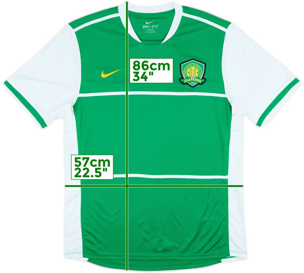 2010 Beijing Guoan Home Shirt - 9/10 - (XXL)