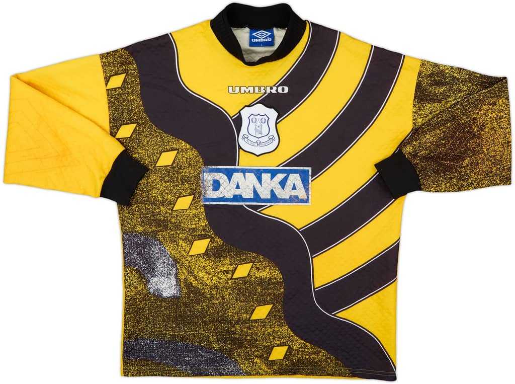 1995-96 Everton Camiseta de Portero - 6/10 - (L)