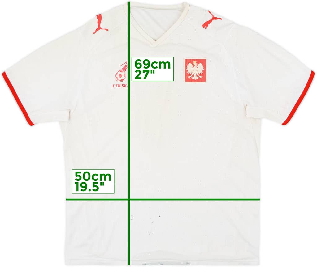 2008 Poland Home Shirt - 4/10 - (XL)