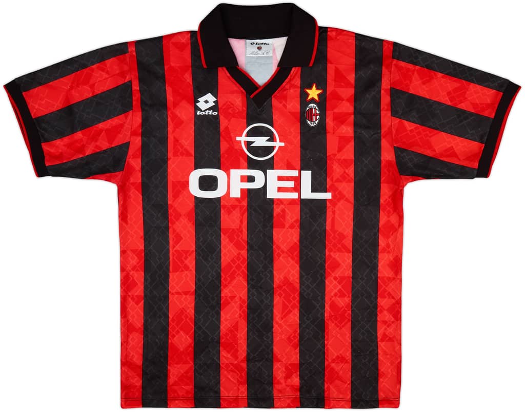 1995-96 AC Milan Camiseta Local - 8/10 - (XL)