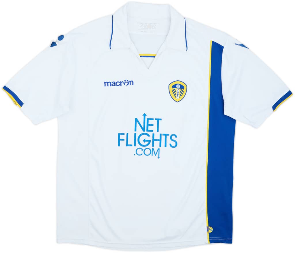 2009-10 Leeds United Home Shirt - 4/10 - (L)