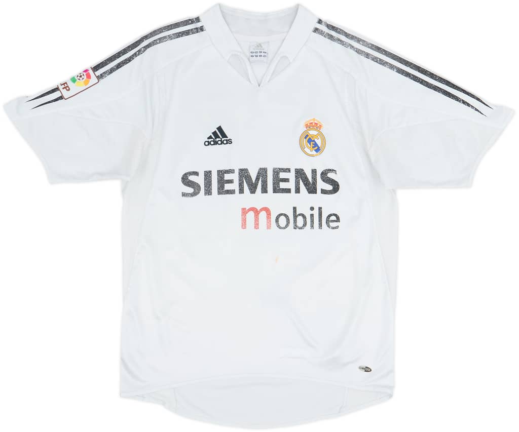 2004-05 Real Madrid Camiseta Local - 5/10 - (S)