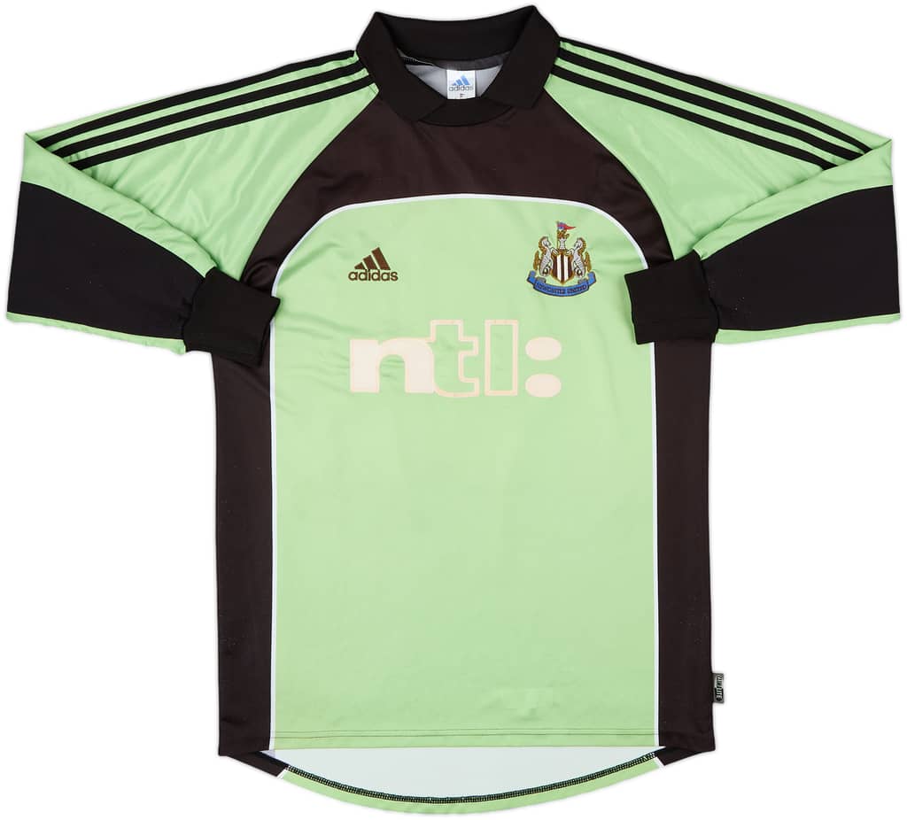 2000-01 Newcastle GK Shirt Given #1 - 5/10 - (S)