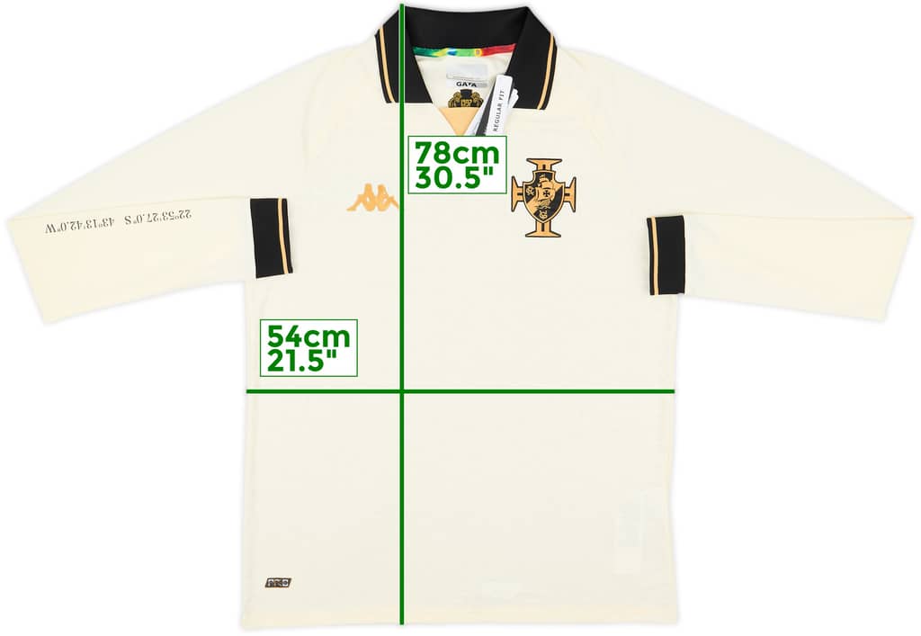 2022-23 Vasco da Gama Third L/S Shirt (M)