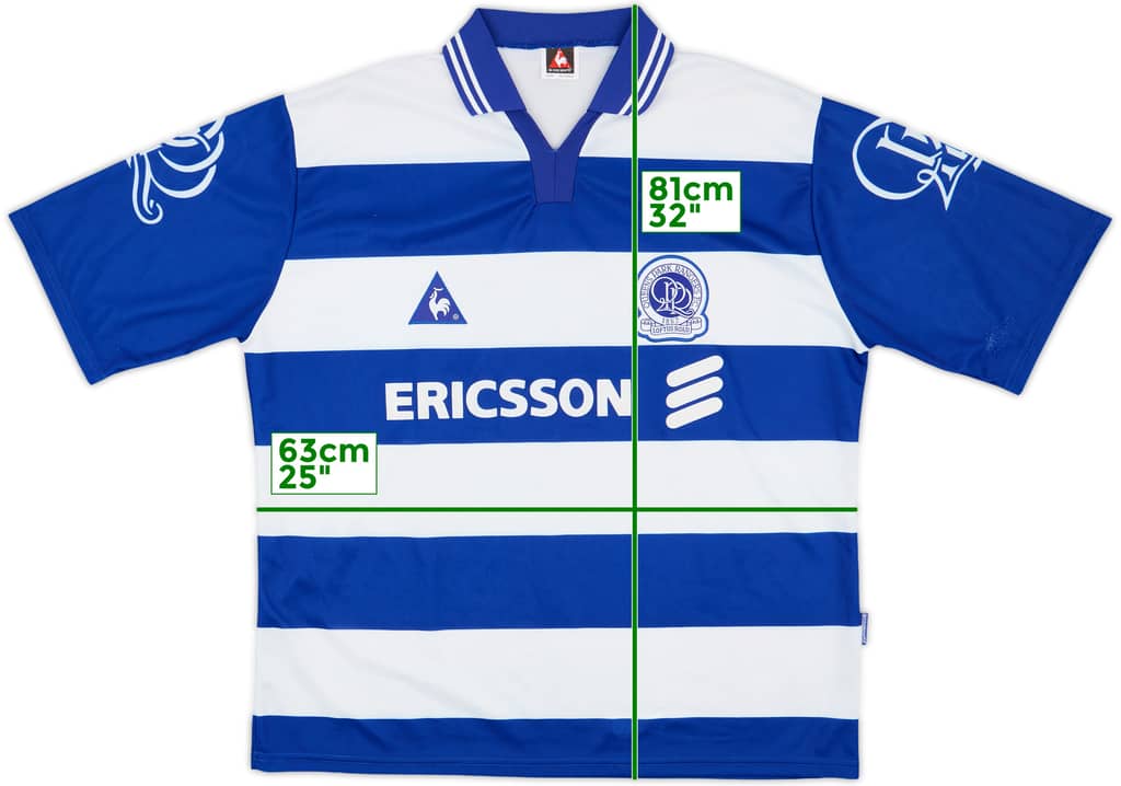 1997-99 QPR Home Shirt - 8/10 - (XXL)