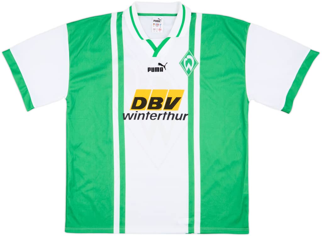1996-97 Werder Bremen Home Shirt - 9/10 - (XL)
