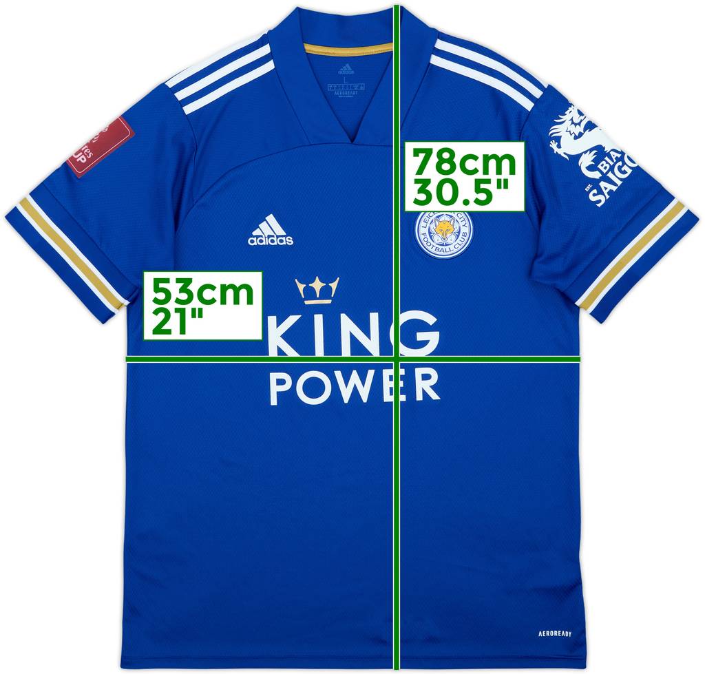 Camiseta de local del Leicester 2020-21 - 6/10 - (L)