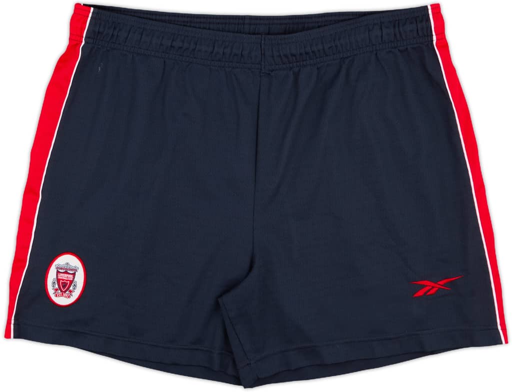 1998-00 Liverpool Reebok Away Shorts - 5/10 - (L)