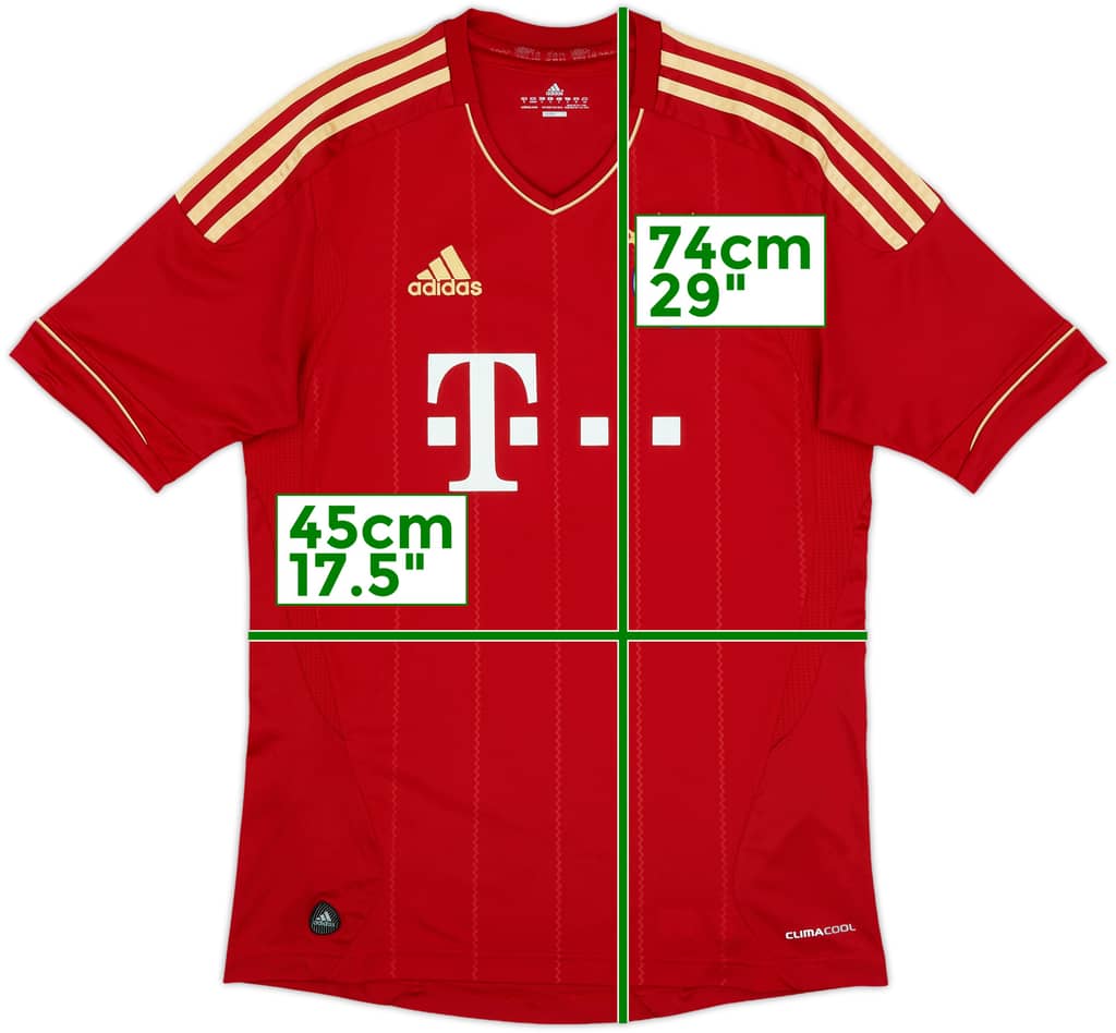 2011-13 Bayern Munich Home Shirt - 5/10 - (S)