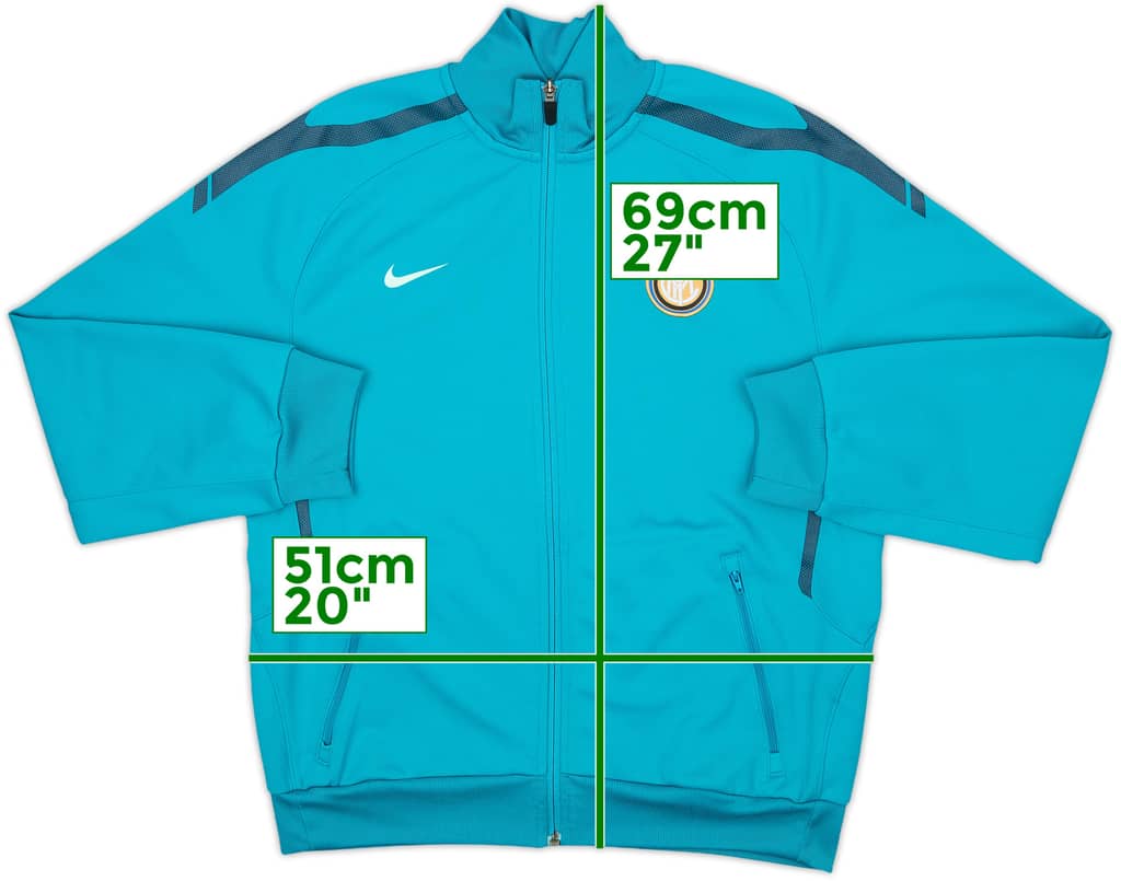 2010-11 Inter Milan Nike Track Jacket - 8/10 - (XL.Boys)
