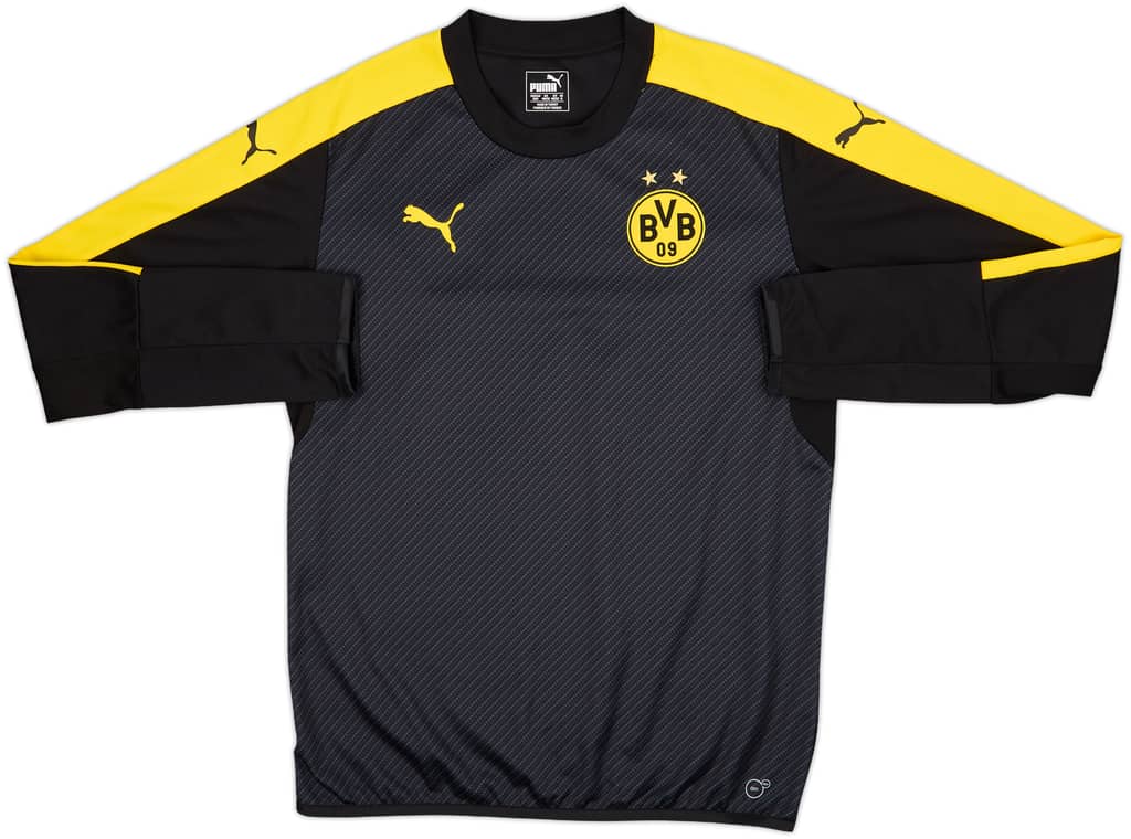 2016-17 Borussia Dortmund Puma Sweat Top - 8/10 - (M)