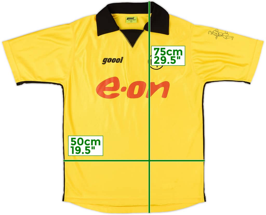 2003-04 Borussia Dortmund European Home Shirt - 5/10 - (S)