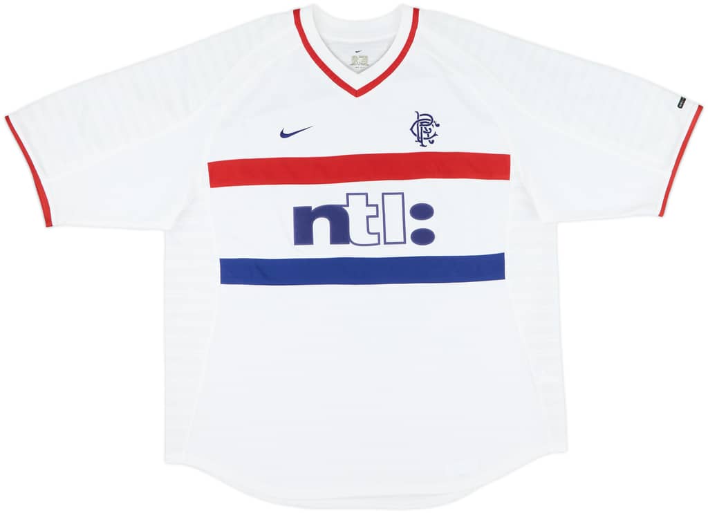 2000-01 Rangers Away Shirt - 10/10 - (XL)