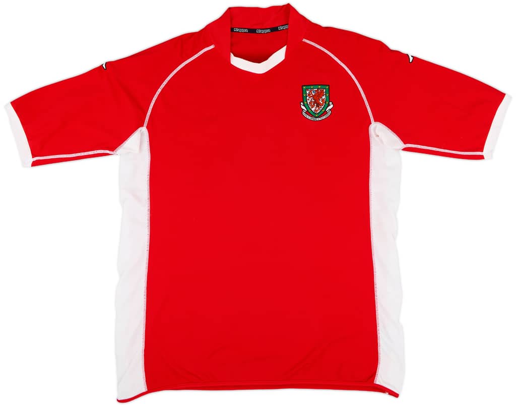 2002-04 Wales Home Shirt - 9/10 - (3XL)