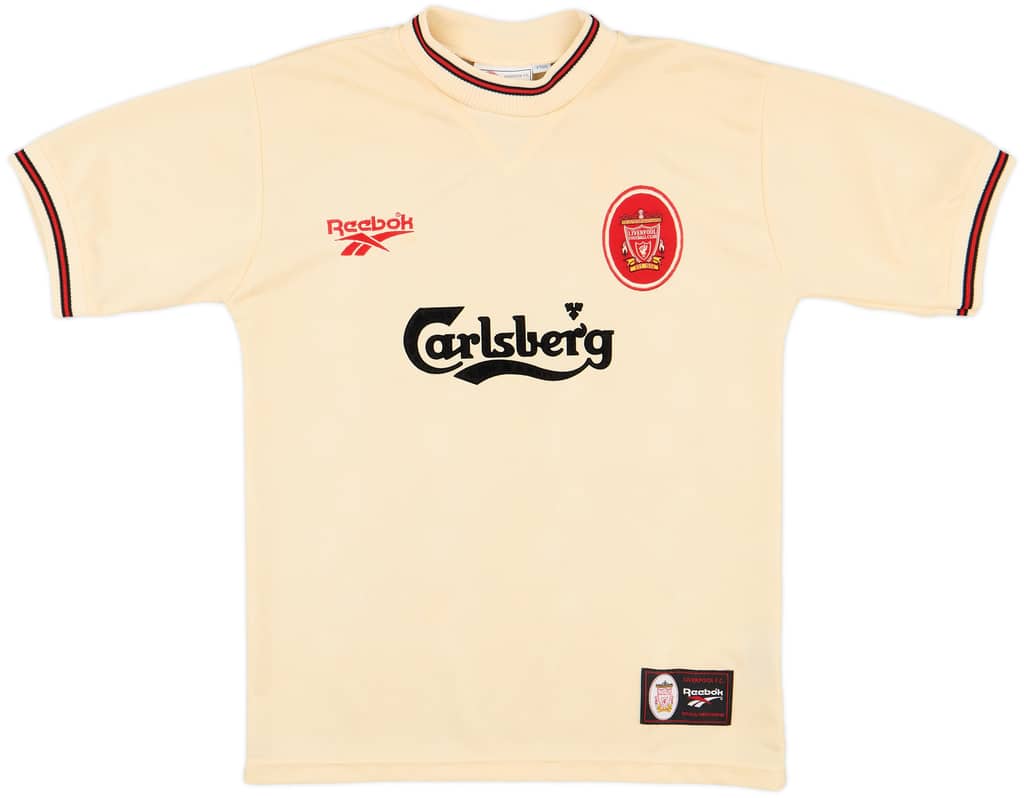 1996-97 Liverpool Away Shirt - 9/10 - (Y)