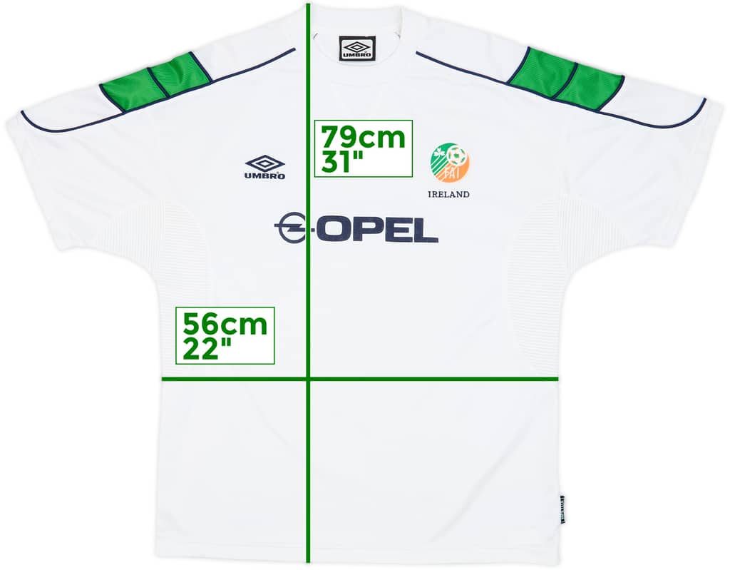 2000 Ireland Away Shirt - 7/10 - (L)