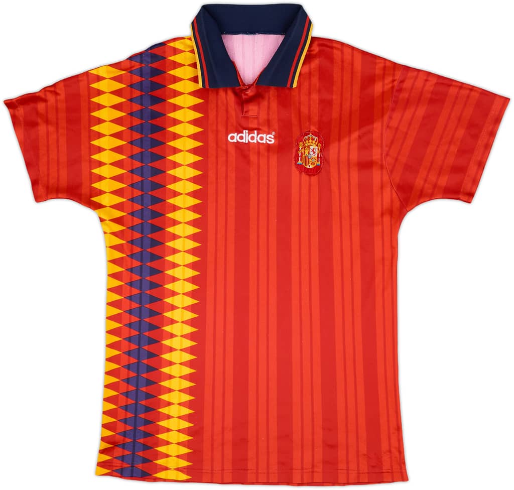 1994-96 Spain Home Shirt - 8/10 - (M)